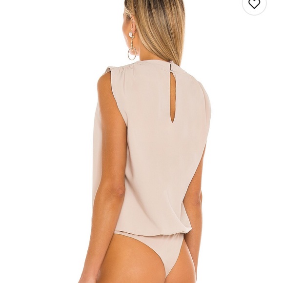 ASTR the Label Nude Bodysuit Blouse - Picture 3 of 6